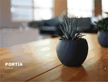 Tablet Screenshot of portia.org